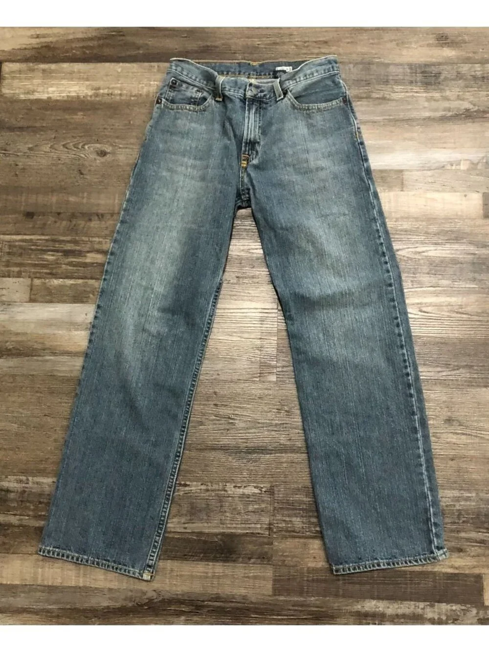 Polo Ralph Lauren Youth Boys Size 16 Straight Fit Cotton Blue Jeans
